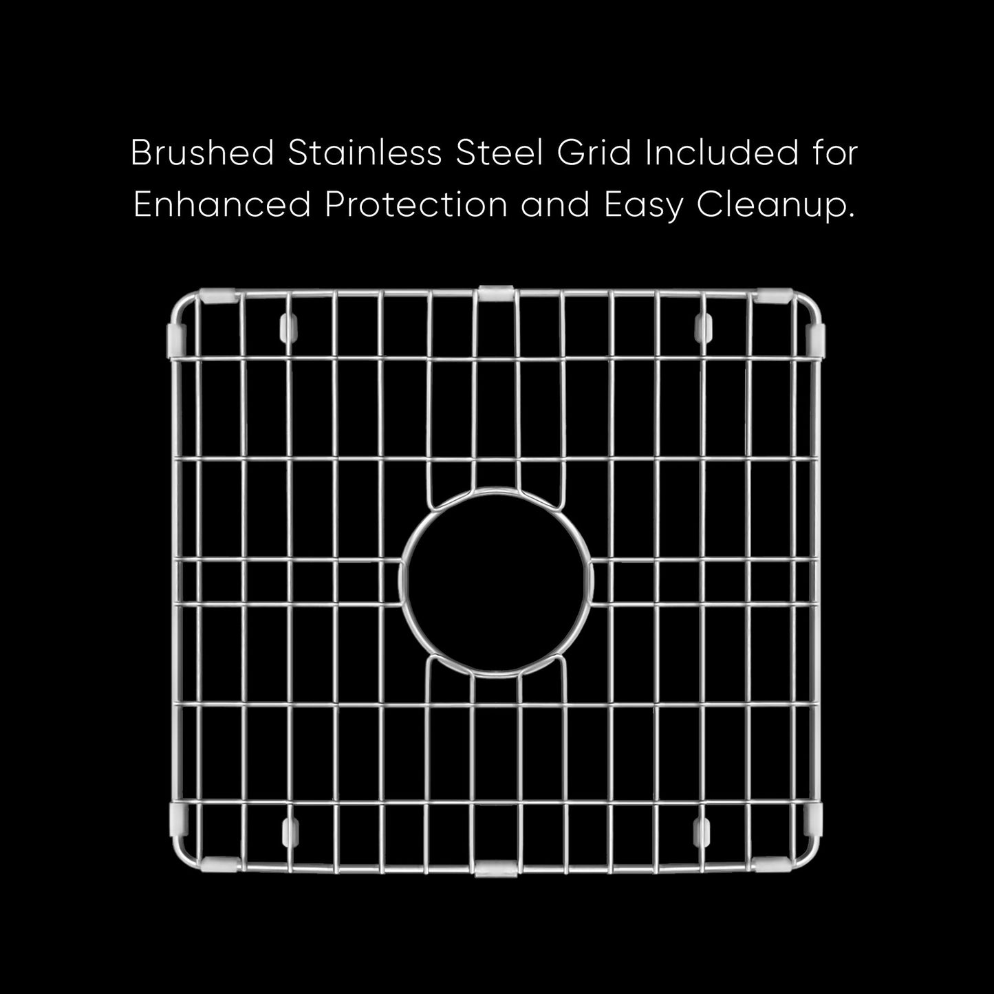 Whitehaus Collection Undermount/Drop-in Fireclay Kitchen Sinks, Stainless Steel Grid Included