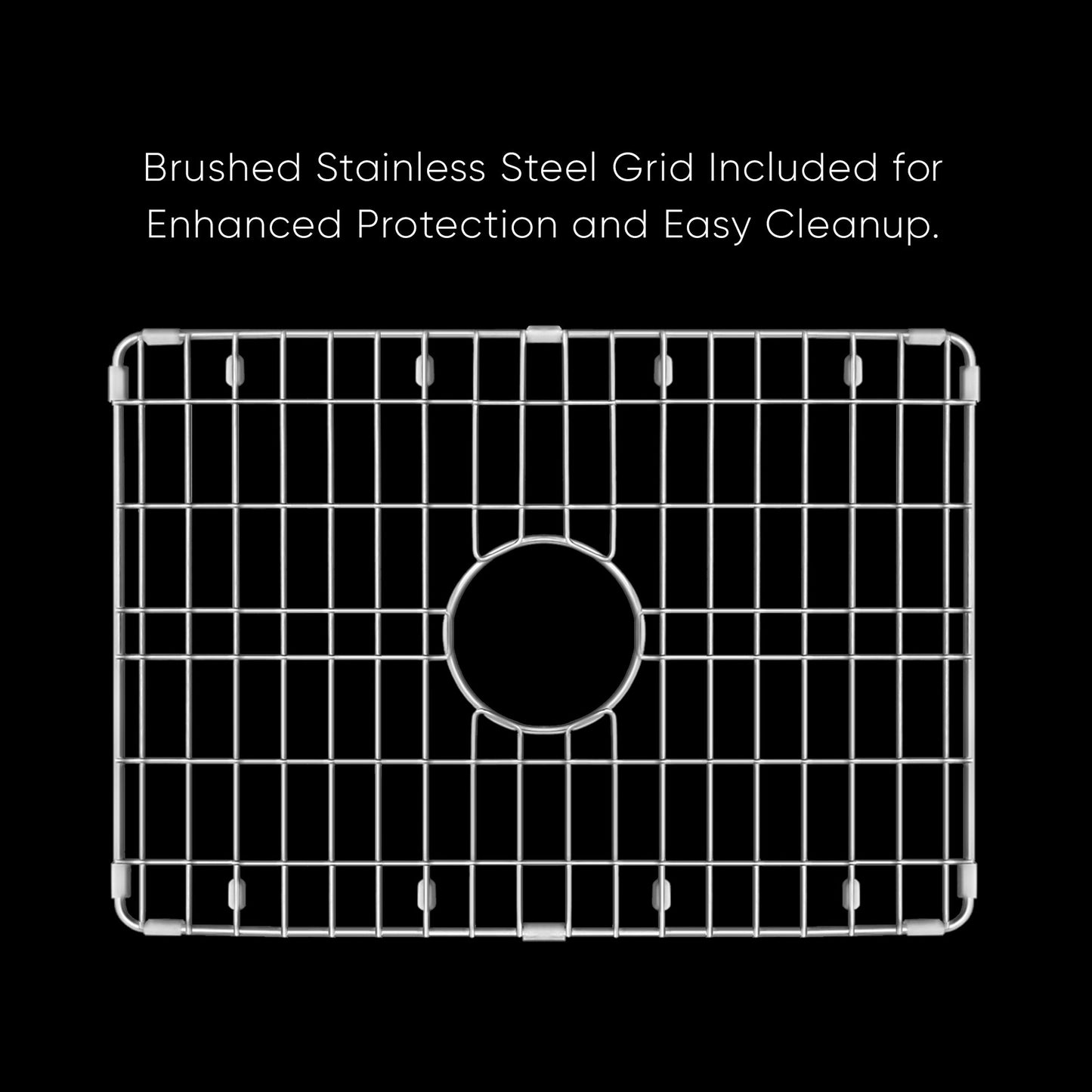 Whitehaus Collection Undermount/Drop-in Fireclay Kitchen Sinks, Stainless Steel Grid Included