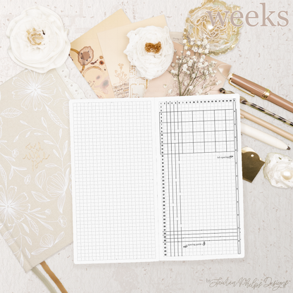 Weeks Live | Plan | Dream® Notebook by Lauren Phelps Designs