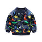 Cute Dinosaur Cartoon Jackets for Kids 1-7T