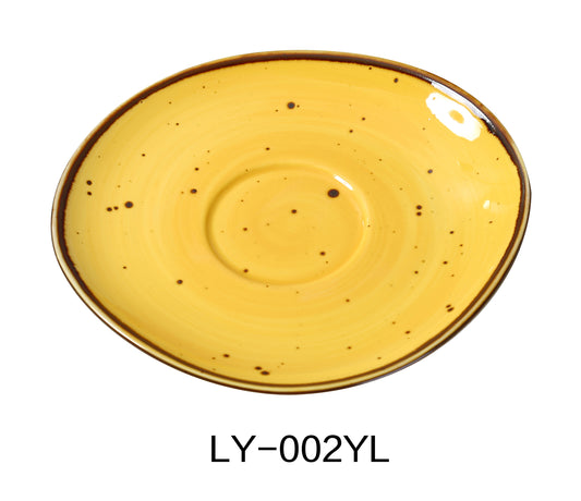 Yanco LY-002YL Lyon 6.5" Saucer for LY-001YL