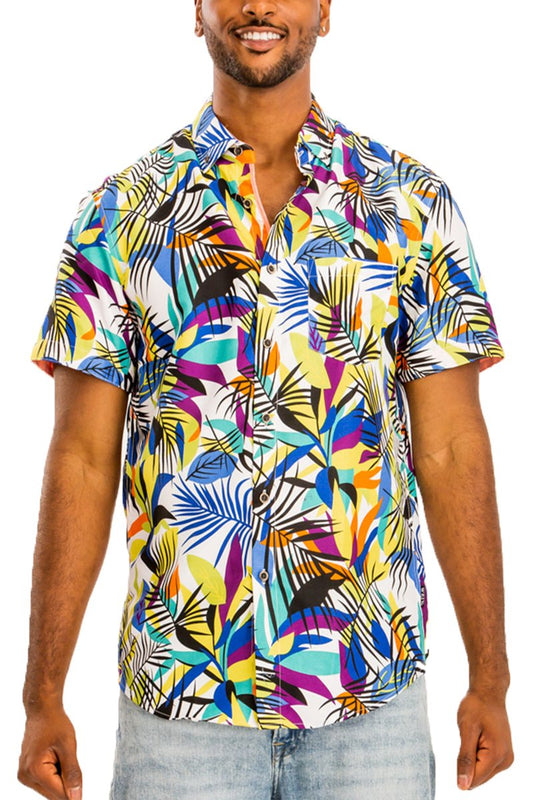 HAWAIIAN BUTTON DOWN SHIRT | Apparel | Kitchen + Metal