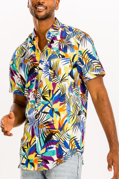 HAWAIIAN BUTTON DOWN SHIRT | Apparel | Kitchen + Metal