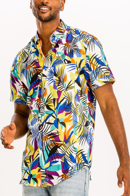 HAWAIIAN BUTTON DOWN SHIRT | Apparel | Kitchen + Metal