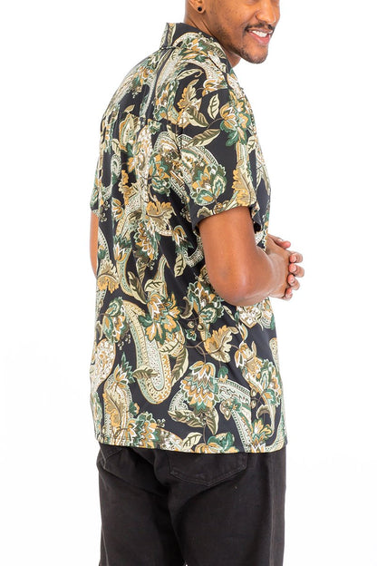 Odesa Print Button Up