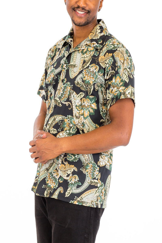 Odesa Print Button Up