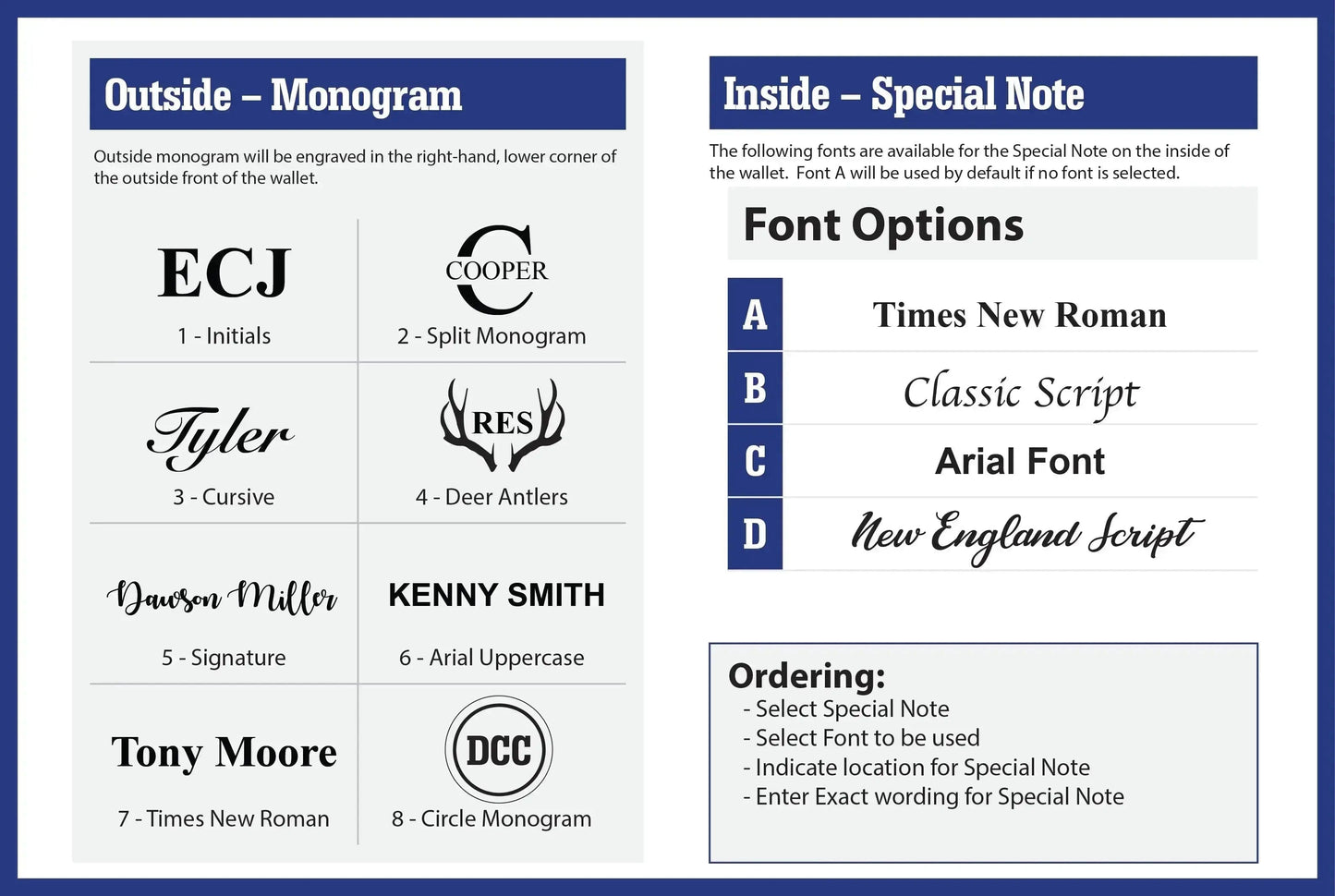 Badge Clutch Wallet - Chestnut