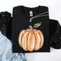 Watercolor Pumpkin, Halloween, Autumn, Fall Sweatshirt
