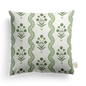 Wavy Floral Pillow Cover | Featuring Moss Mystique Colorway