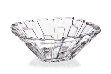BOLERO White Crystal Bowl | Kitchen + Metal