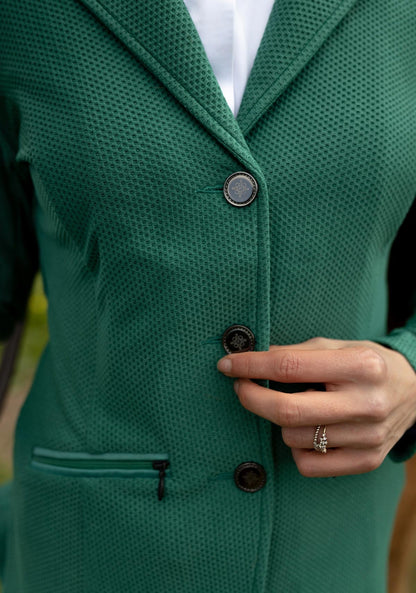 Kelly Green Mesh Show Jacket