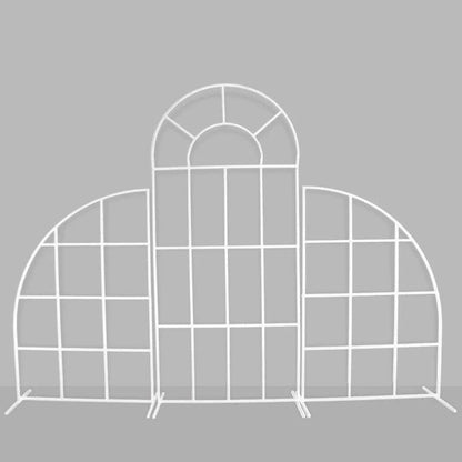 Wedding Backdrop Grid Arch  Flower Stand