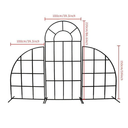 Wedding Backdrop Grid Arch  Flower Stand