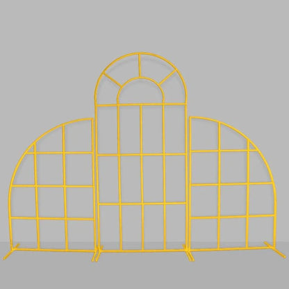 Wedding Backdrop Grid Arch  Flower Stand