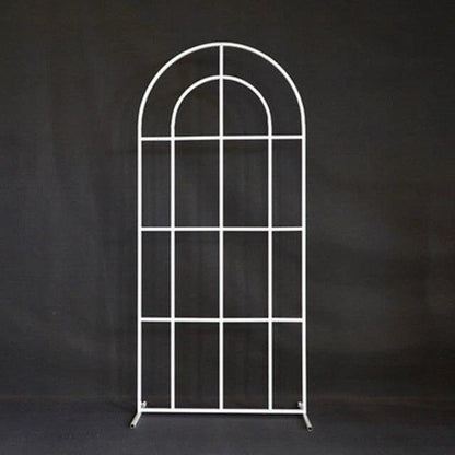 Wedding Grid Window Screen Arch Backdrop Stand