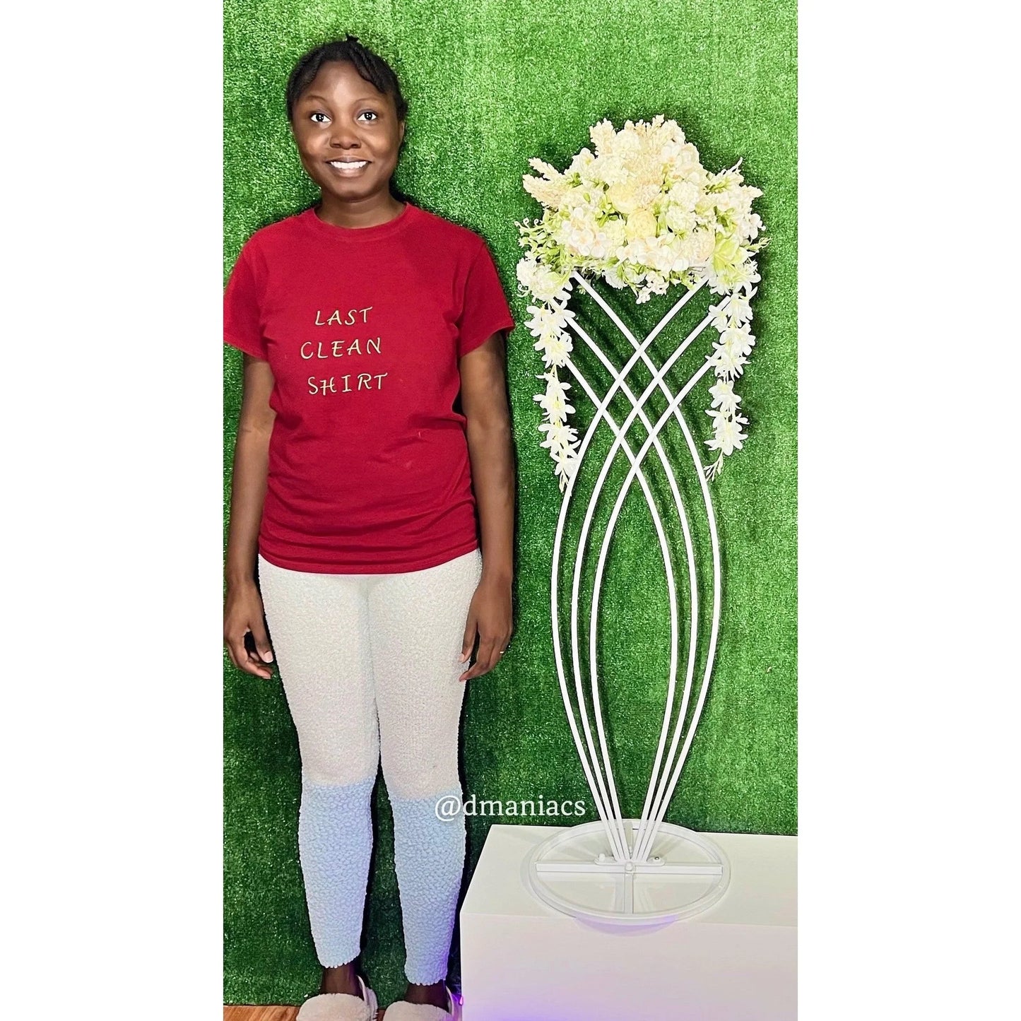 Wedding Table Geometric Centerpieces 40" Tall