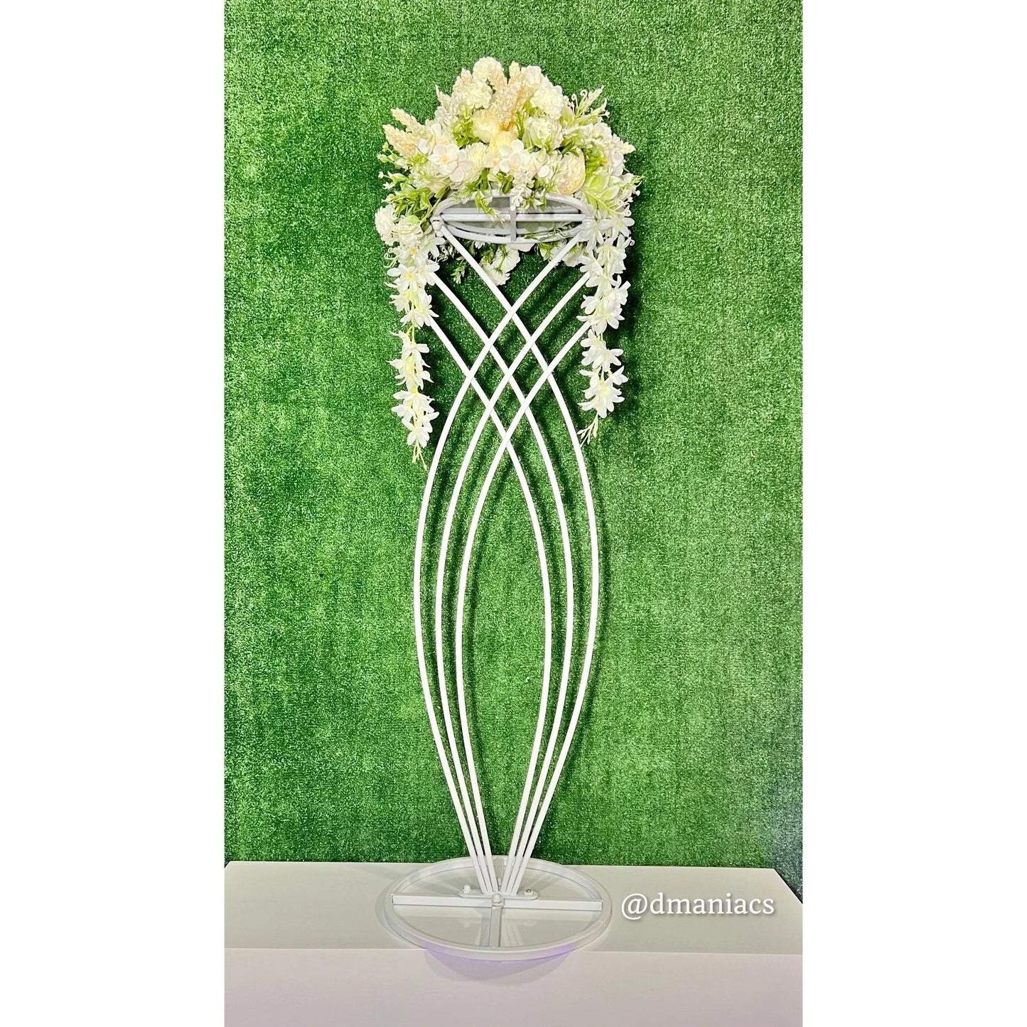 Wedding Table Geometric Centerpieces 40" Tall