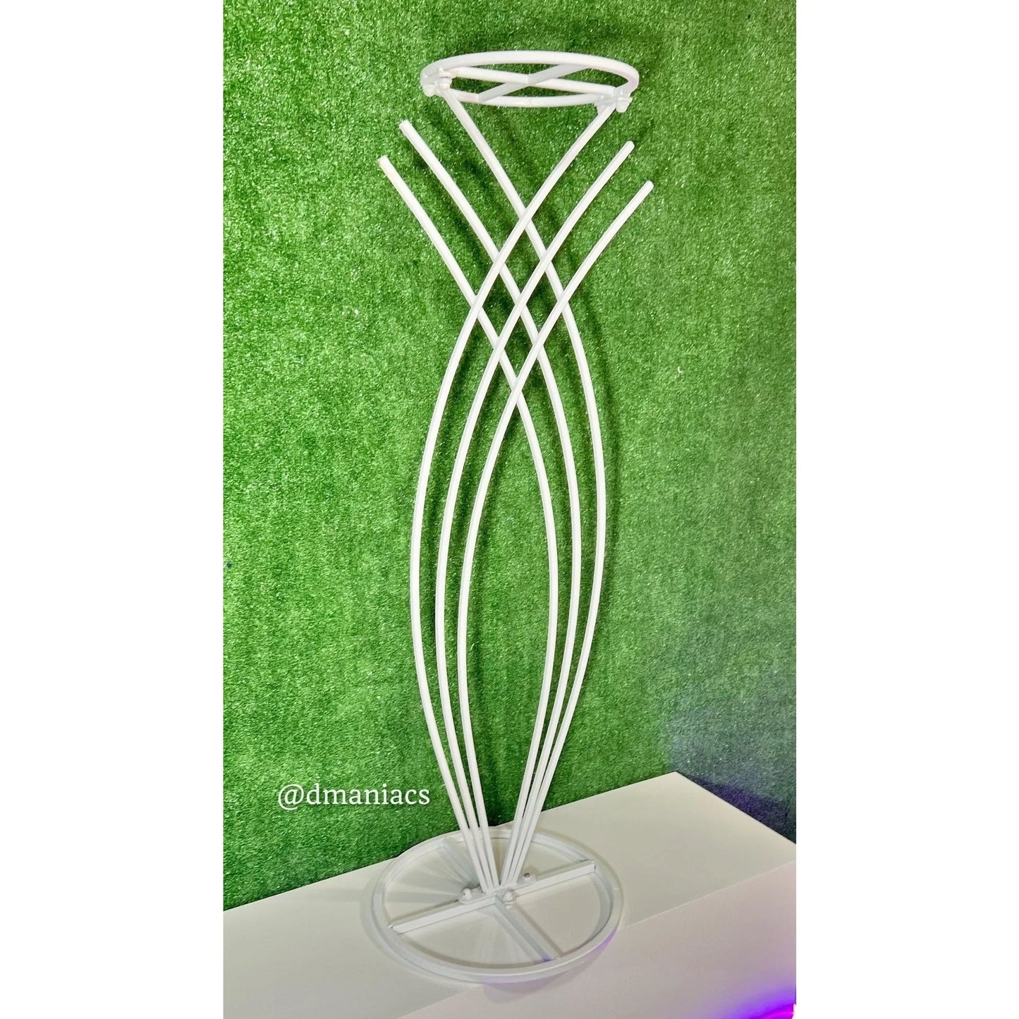 Wedding Table Geometric Centerpieces 40" Tall