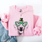 Weimaraner, Adorable Dog, St Patrick's Day, Lucky, Irish Sweatshirt