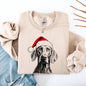 Weimaraner, Santa, Dog, Christmas, Dog Lover, Pet Sweatshirt