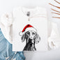 Weimaraner, Santa, Dog, Christmas, Dog Lover, Pet Sweatshirt