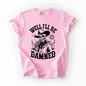 Well I'll Be Damned, Skeleton, Funny, Halloween, Comfort Colors T-Shirt