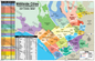 West Side Cities Zip Code Map, Los Angeles - POSTER PRINTS