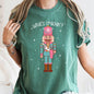 What's Crackin, Nutcracker, Christmas Text, Comfort Colors Tshirt