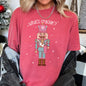 What's Crackin, Nutcracker, Christmas Text, Comfort Colors Tshirt