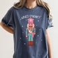 What's Crackin, Nutcracker, Christmas Text, Comfort Colors Tshirt