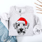 Wheaten Terrier, Santa, Dog, Christmas, Dog Lover, Pet Sweatshirt