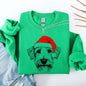 Wheaten Terrier, Santa, Dog, Christmas, Dog Lover, Pet Sweatshirt