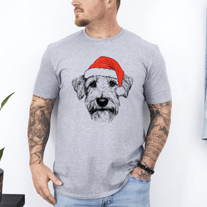 Wheaten Terrier, Santa, Dog, Christmas, Dog Lover, Pet T-Shirt Comfort Colors T-Shirt