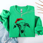Whippet, Santa, Dog, Christmas, Dog Lover, Pet Sweatshirt