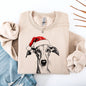 Whippet, Santa, Dog, Christmas, Dog Lover, Pet Sweatshirt