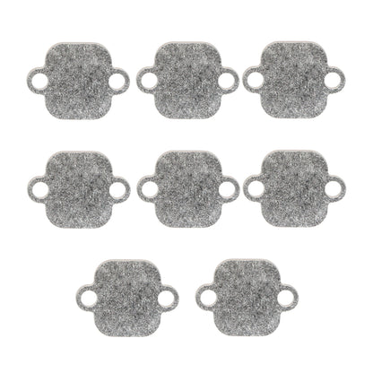 Small Block Ford Exhaust Block-Off Plate Set