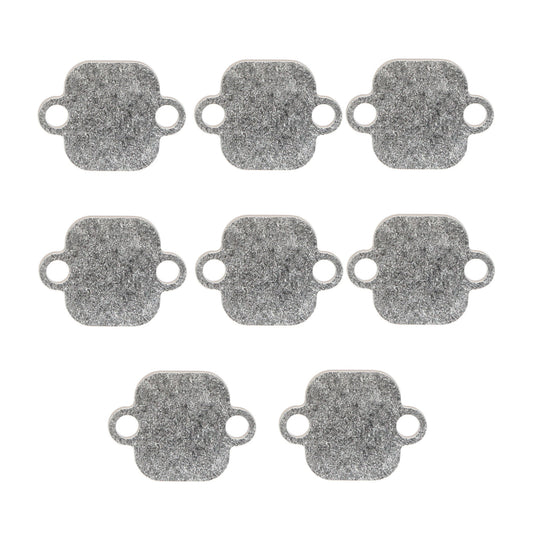 Small Block Ford Exhaust Block-Off Plate Set