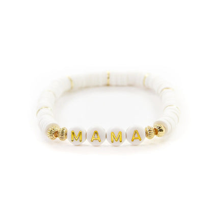 Mama Heishi Bracelet by Savvy Bling