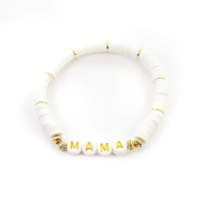 Mama Heishi Bracelet by Savvy Bling
