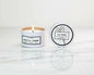 White Tea + Ginger Scent Coconut Wax Candle