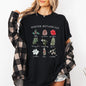 Winter Botanicals, Holly, Poinsettia, Pine Tree, Winter, Snow, Xmas Tshirt Comfort Colors T-Shirt