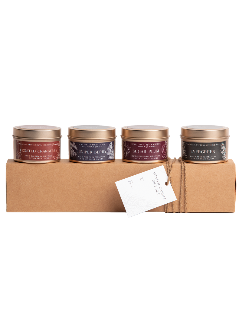 Winter Candle Gift Set