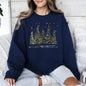Winter Wonderland, Christmas Trees, Snow Sweatshirt