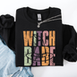 Witch Babe, Halloween, Mood, Vibes Sweatshirt