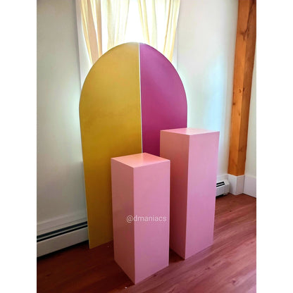 Wooden Wedding Pedestal Cake Display Stand