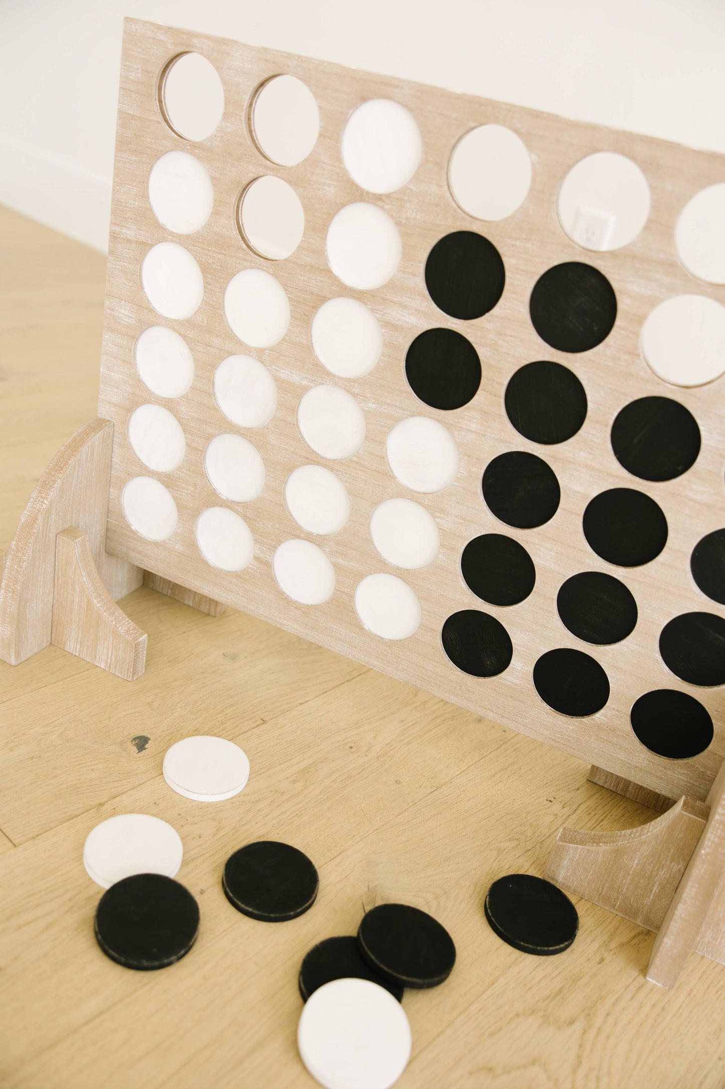 Giant Wooden Connect 4 Game – Family Game Set