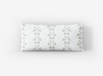 Wrapped In Lace x Nicole Speake Floral Trellis Lumbar Pillow Cover