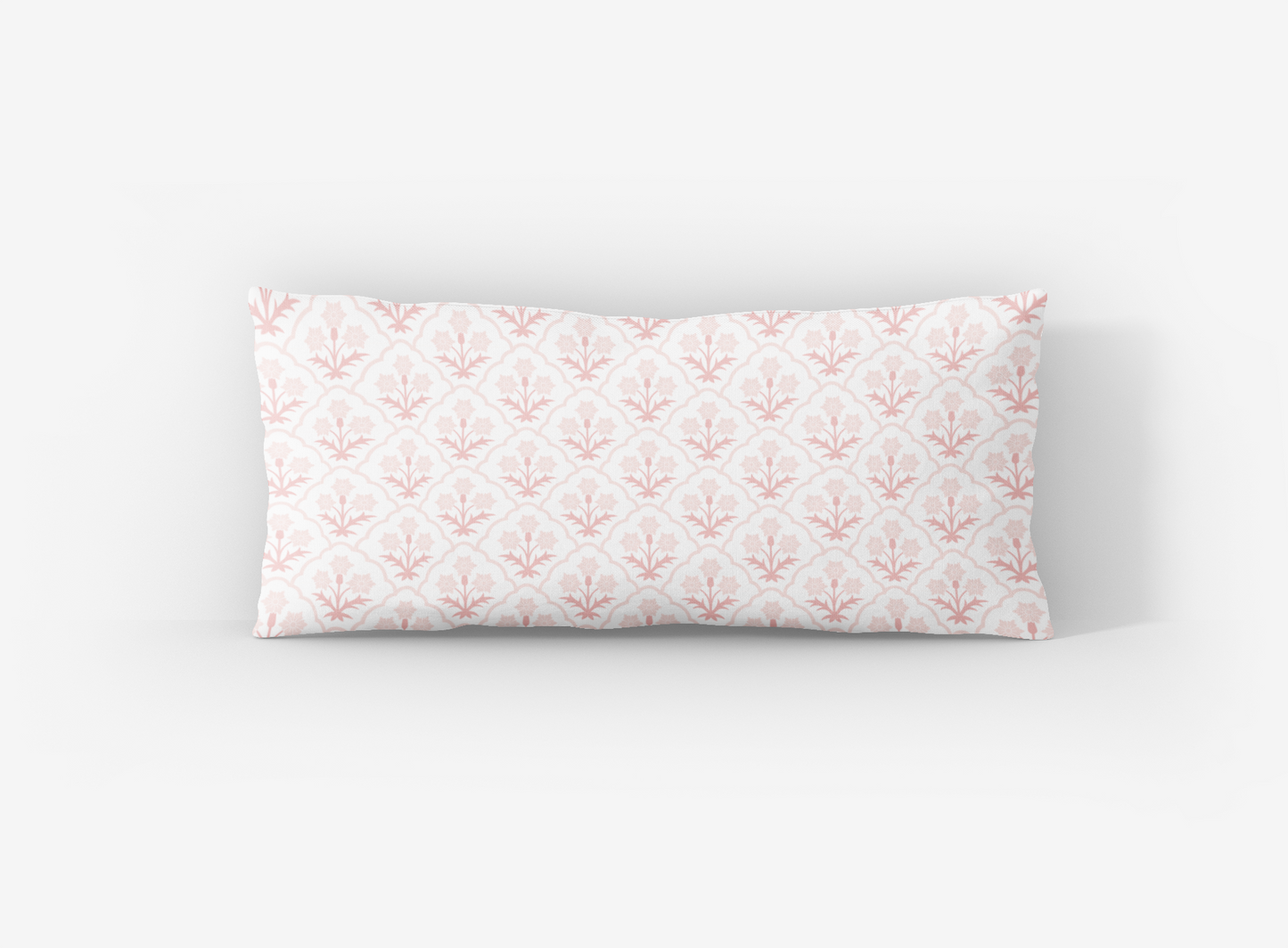 Wrapped In Lace x Nicole Speake Scalloped Floral Lumbar Pillow Cover