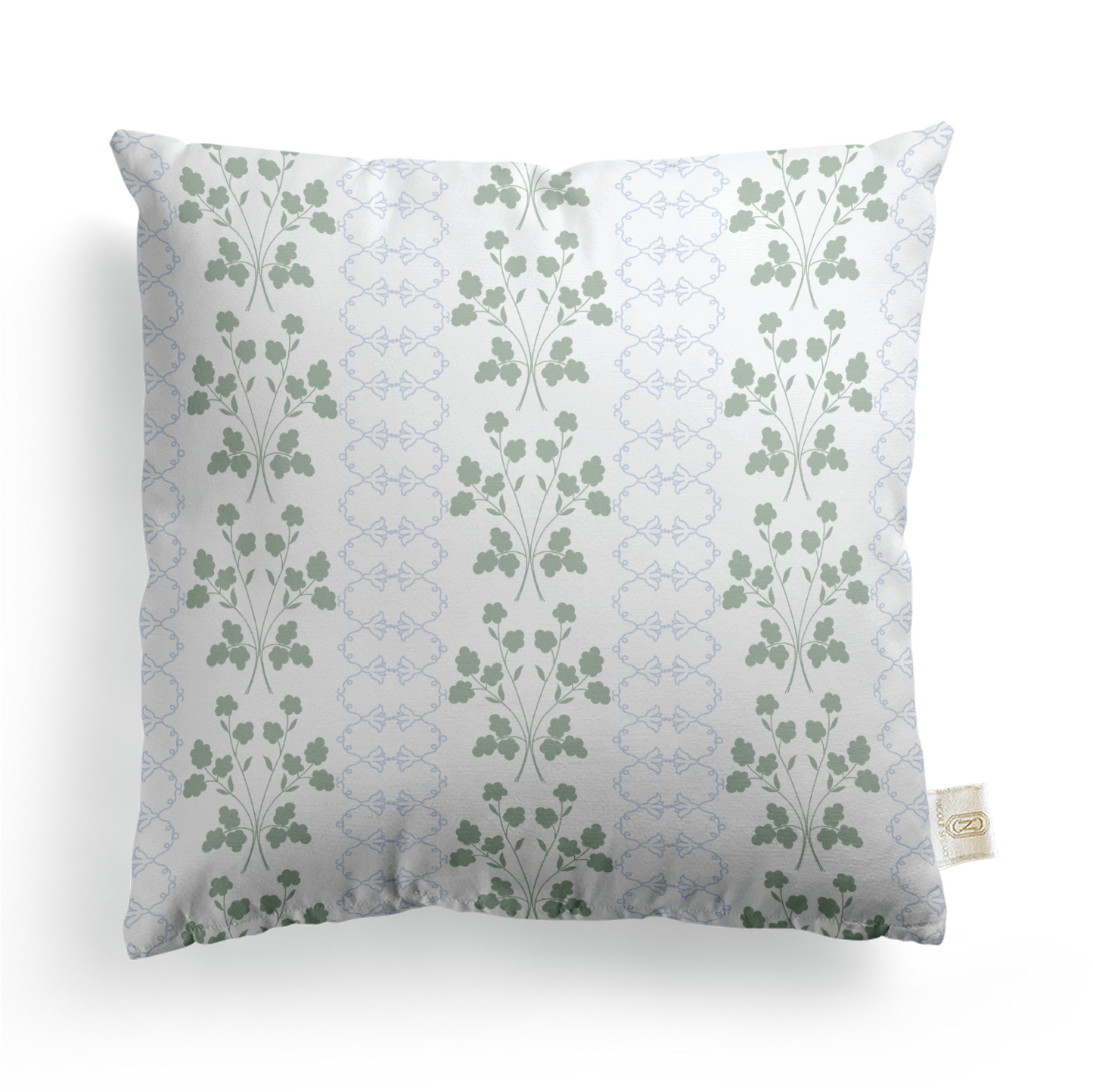 Wrapped In Lace x Nicole Speake Floral Trellis Square Pillow Cover