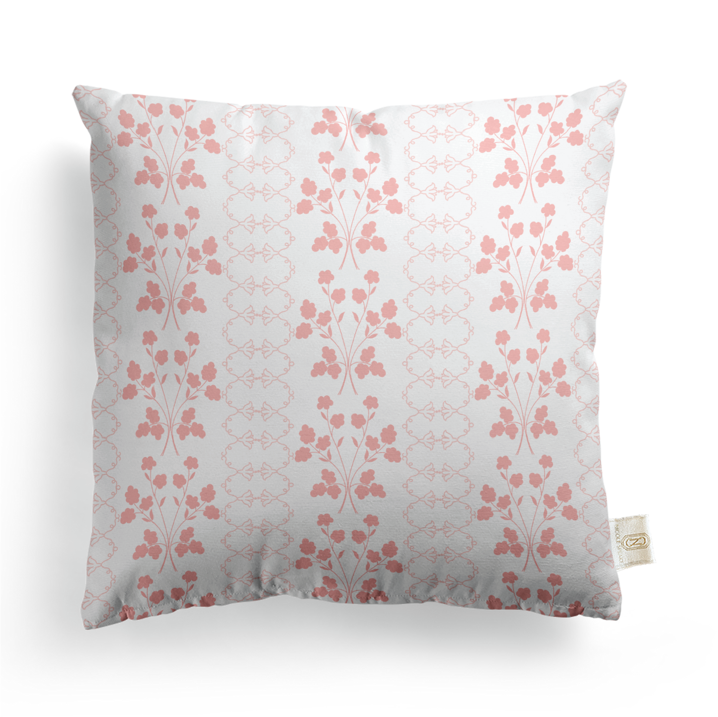 Wrapped In Lace x Nicole Speake Floral Trellis Square Pillow Cover